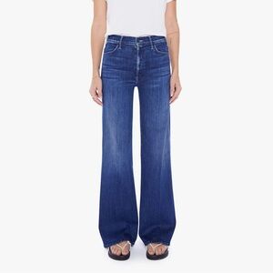 BNWT Mother Denim Hustler Roller jeans in Off Limits wash
